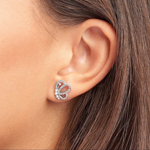 Bundle,beautiful Pandora Earrings in excellent condition ♥️ - Picture 8 of 12